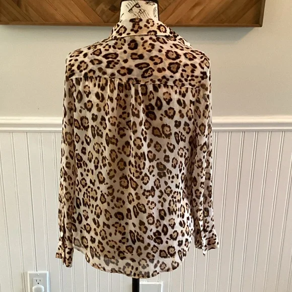 Guess Animal Print Blouse - Picture 5 of 7